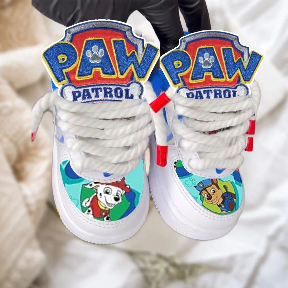 Paw patrol kids Air Force 1 shoes - Picture 1 of 8